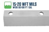 18" Easy Squeegee 15-20 WFT Mils Blade.